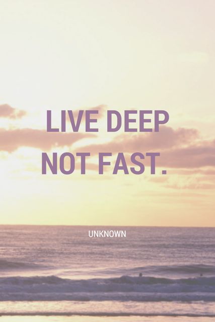 live deepnot fast.